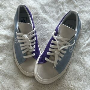 Vans Sid Style Light Blue/Purple/Cream Suede Vans Size 10 M